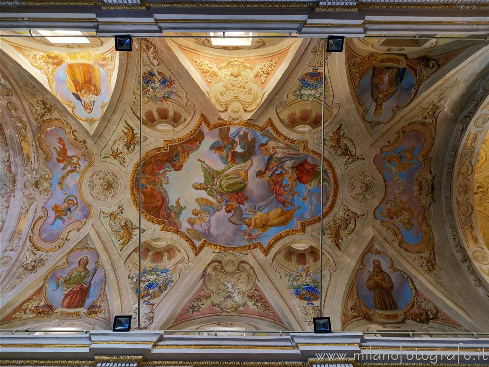 Muzzano (Biella, Italy) - Ceiling of the Church of Sant'Eusebio